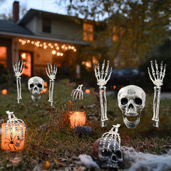 Halloween Ground Stake Skeleton Hand - Yard Decoration Prop, Skeleton Crafts
