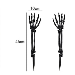 Halloween Ground Stake Skeleton Hand - Yard Decoration Prop, Skeleton Crafts