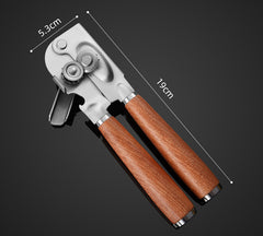 Rosewood Can Openers and Bottle Openers-2025 new 304 Stainless Steel for Cans, Bottles