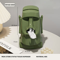 ✨Moai Statue Tissue box | Modern Home for Bathroom (🚽), Living Room, Bedroom, Desktop ✨
